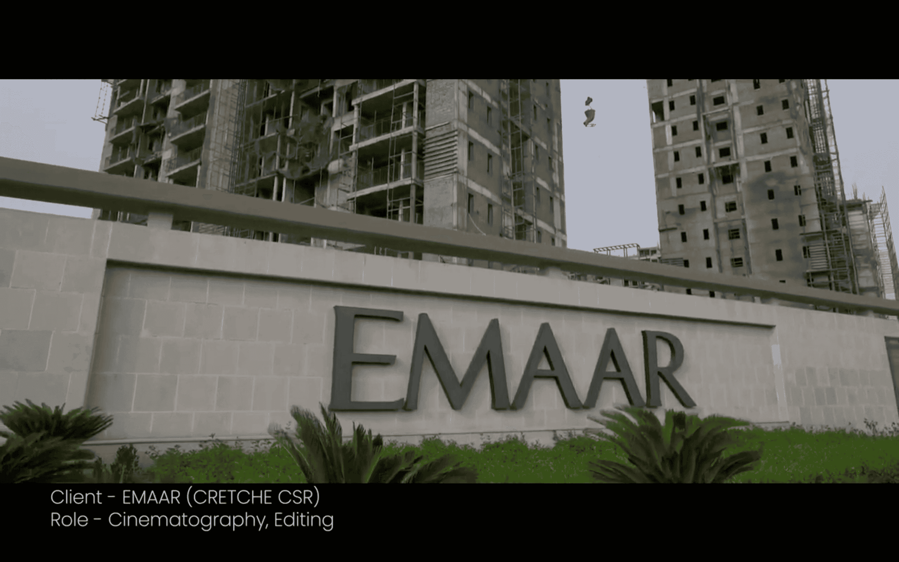 EMAAR - Shoot Showreel